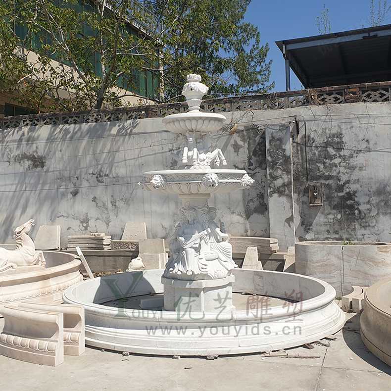 石雕噴泉?dú)W式 石雕噴泉?dú)W式