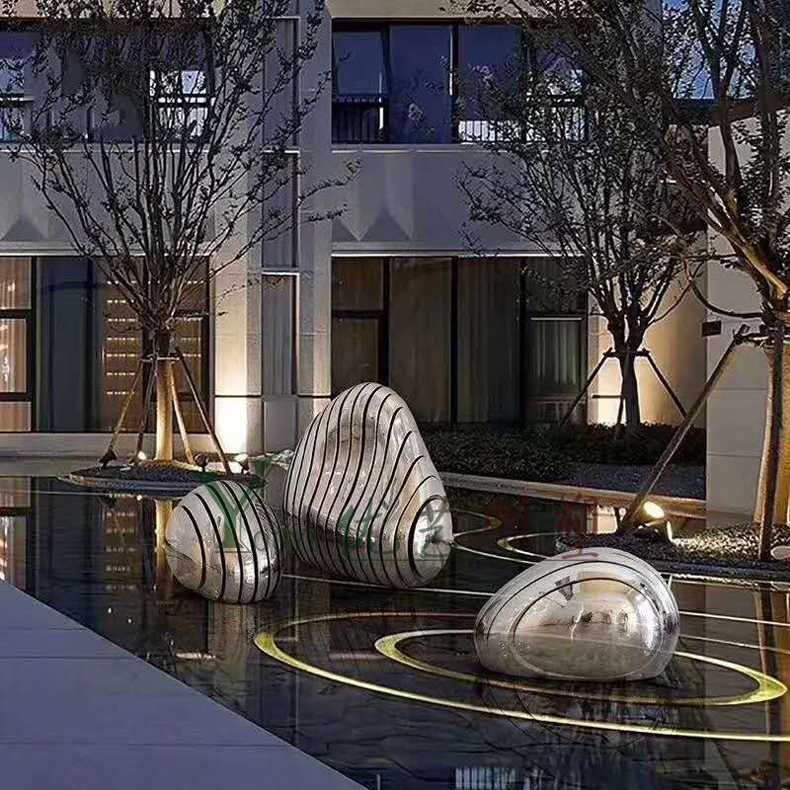 不銹鋼架山雕塑 不銹鋼架山雕塑